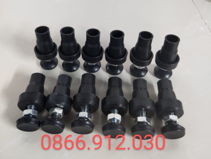 Chân đế nhựa tăng chỉnh bàn ghế cao cấp giá rẻ