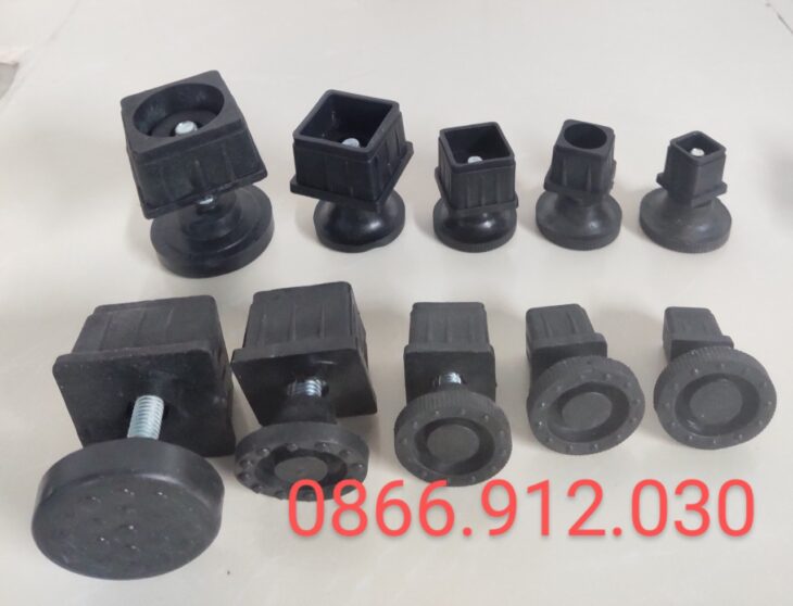Chân đế nhựa tăng chỉnh bàn ghế cao cấp giá rẻ