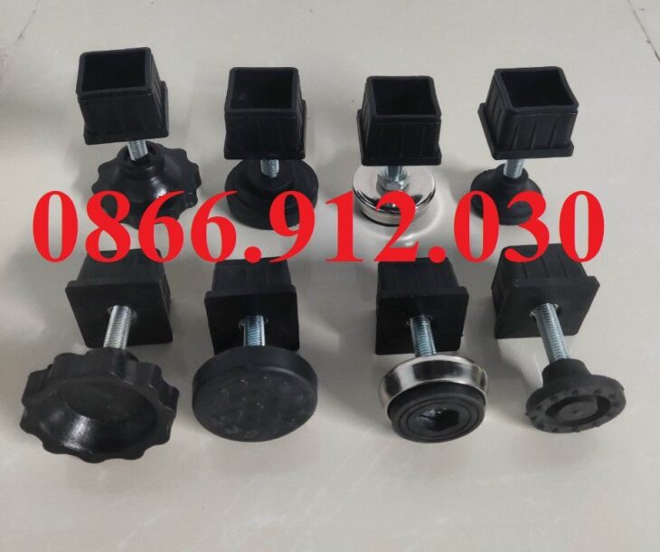 Chân đế nhựa tăng chỉnh bàn ghế cao cấp giá rẻ