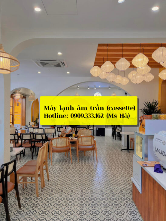 Cần quan tâm điều gì để lựa chọn máy lạnh lắp phù hợp cho quán Cà phê