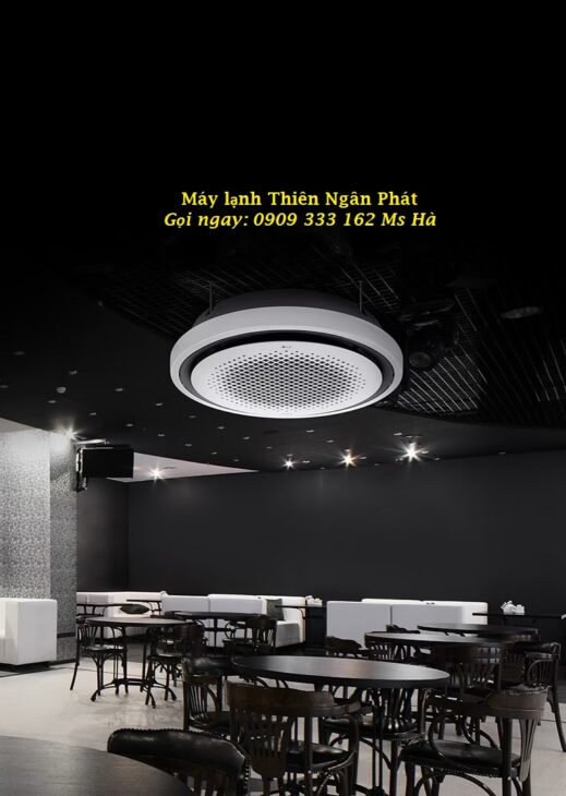 Điều hòa âm trần tròn LG – luồng gió lạnh phân bổ đều khắp phòng