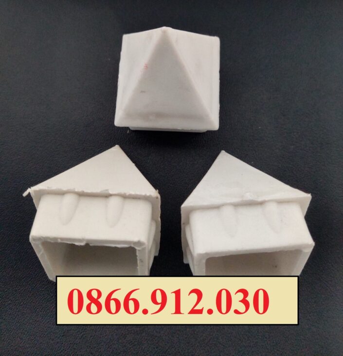 Nắp chụp đầu sắt hộp trang trí cửa cổng sắt chông hàng rào ( mác sắt )