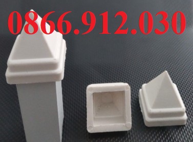 Nắp chụp đầu sắt hộp trang trí cửa cổng sắt chông hàng rào ( mác sắt )