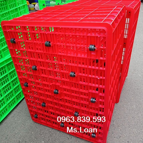 Rổ nhựa 26 bánh xe đựng trái cây, nông sản, rổ đựng vải may mặc / 0963.839.593 Ms.Loan