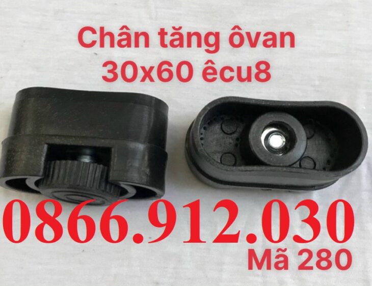 Chân đế nhựa tăng chỉnh bàn ghế cao cấp giá rẻ