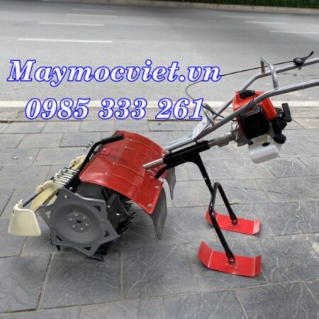 Máy làm cỏ lúa Sumo KD680 – loại 2 hàng sục bùn làm cỏ