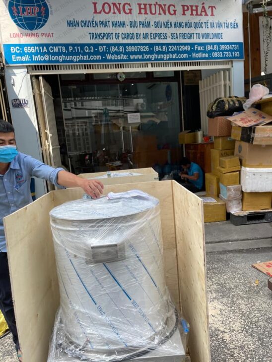 Vận chuyển máy móc thiết bị đi Mỹ, Úc tại Cần Thơ