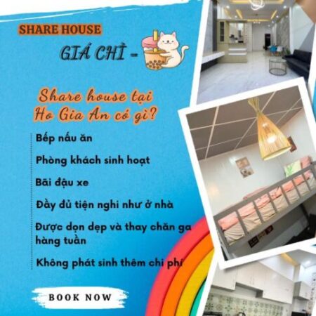 HO GIA AN HOME – Phòng cho thuê – share house giá rẻ tại Cần Thơ