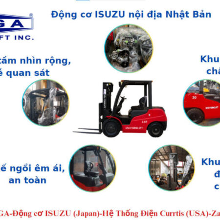 Công Ty CP Xe Nâng MGA Chuyên cung cấp: Xe Nâng, Xe điện Pallet Mover, Xe điện Reach Truck