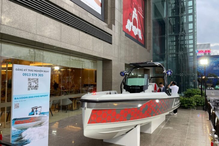Tam Son Yachting – thuyền thể thao đa dụng nay đã có mặt tại Cần Thơ