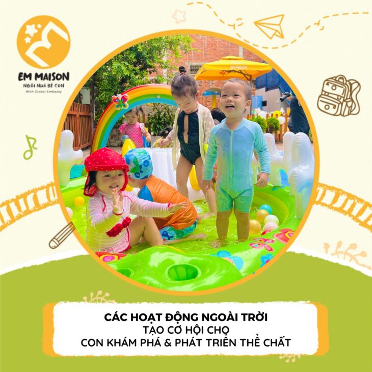 Trường Mầm non Em Maison Cần Thơ – BA MẸ AN TÂM, CON HỌC – CHƠI – KHÁM PHÁ