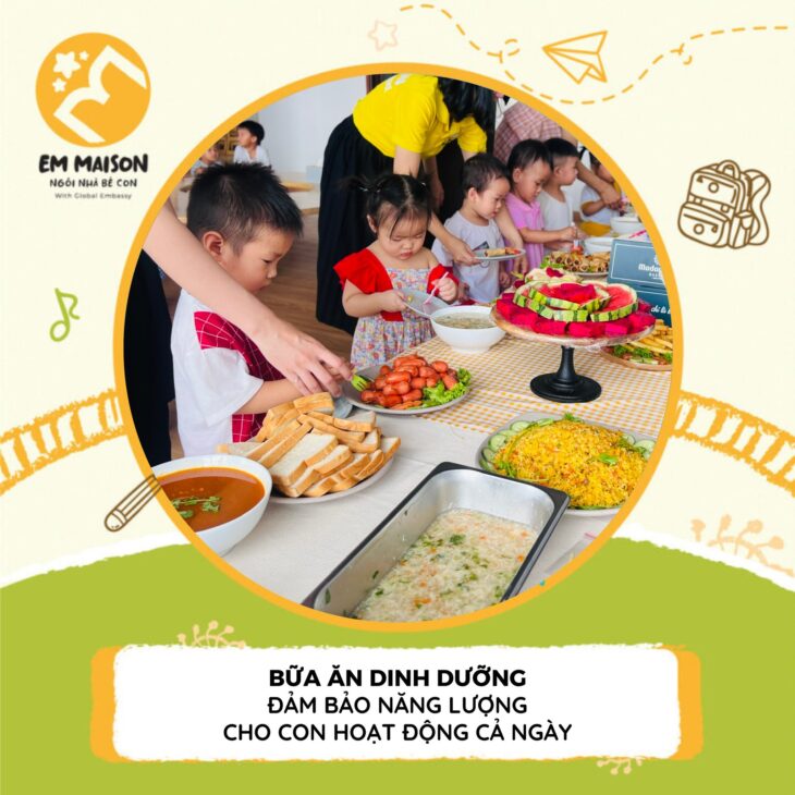 Trường Mầm non Em Maison Cần Thơ – BA MẸ AN TÂM, CON HỌC – CHƠI – KHÁM PHÁ