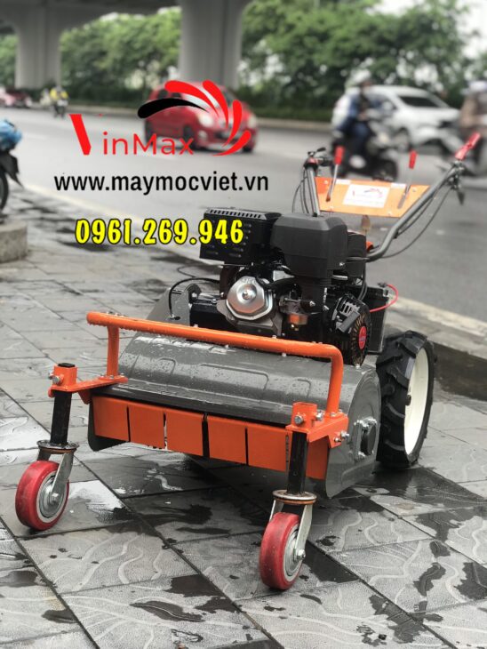 Máy cắt cỏ trục băm 10hp đề nổ Kawasaki VMTB100D đường cắt 60cm