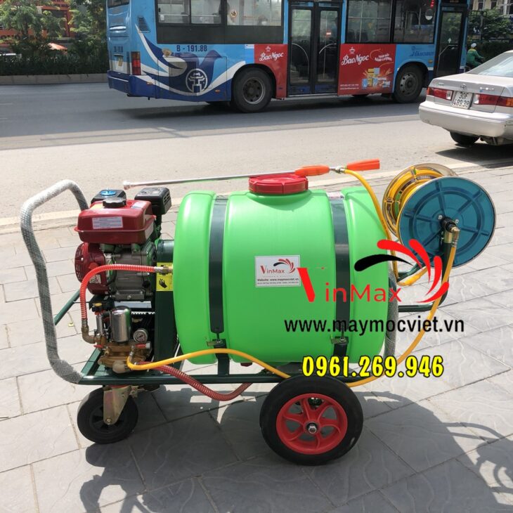 Máy phun thuốc nông nghiệp thùng 160L động cơ 5.5HP