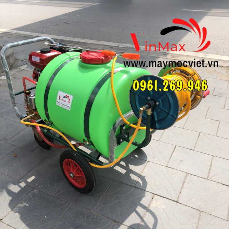 Máy phun thuốc nông nghiệp thùng 160L động cơ 5.5HP