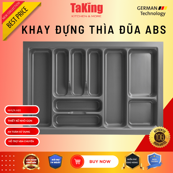 Khay đựng thìa, đũa Nhựa ABS không độc hại TaKing