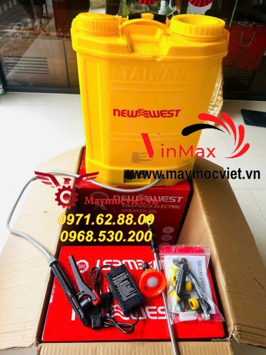 Bình xịt đeo vai acquy siêu khủng Newwest 20l