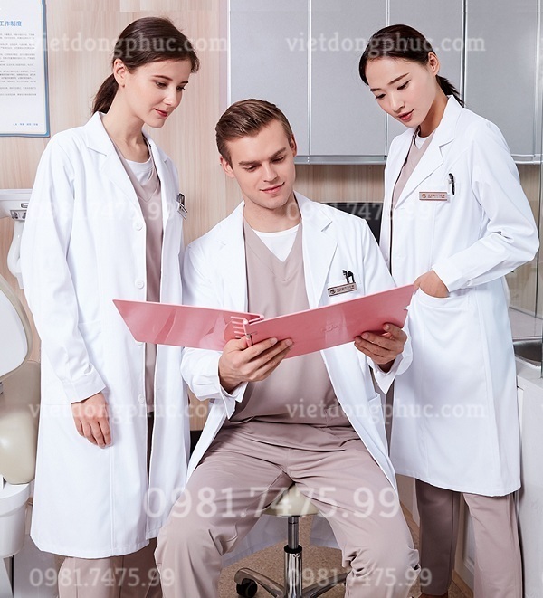 Kiểu áo bác sĩ nữ chất lượng, giá rẻ tại Hà Nội