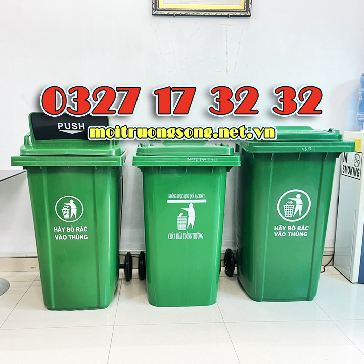TOP 5 thùng rác 240 lít giá rẻ đáng mua nhất hiện nay