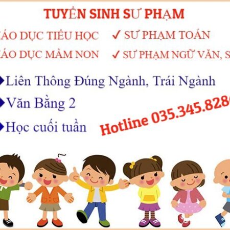 XÉT Nhanh 2023- Văn bằng 2 Sư PHẠm TIỂu hỌC, mầm non- chuyển đổi ngành