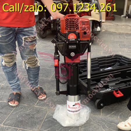 Máy đóng cọc thép, gỗ KD680