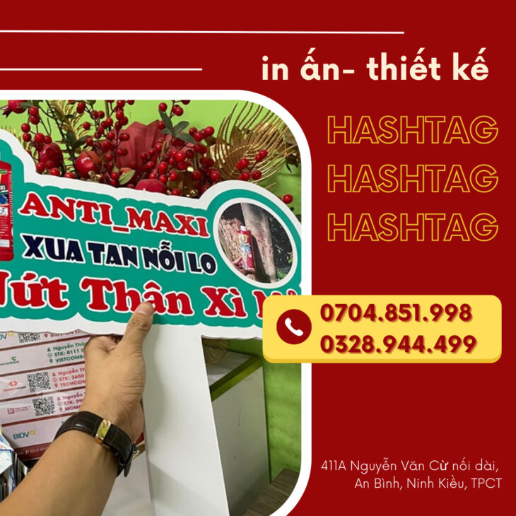 Thiết kế – In ấn – Thi công – Sản xuất