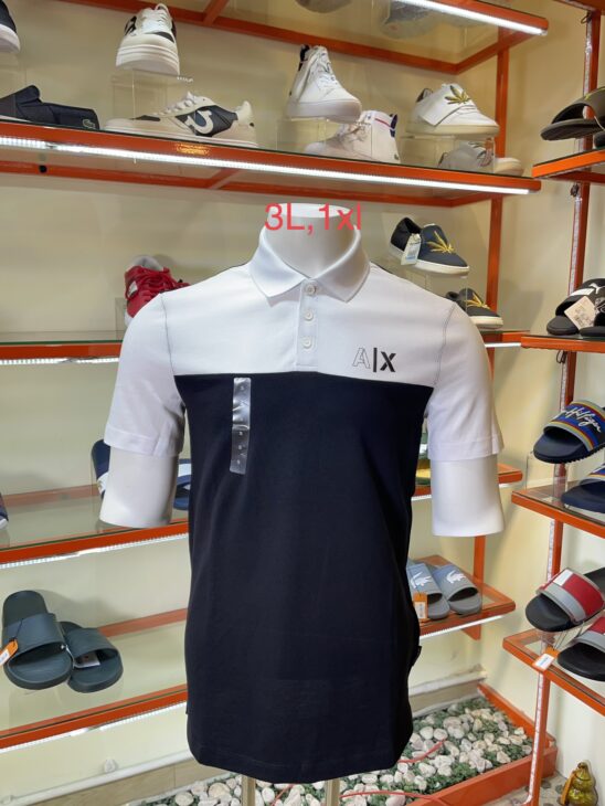 Áo polo A X mới đáp shop