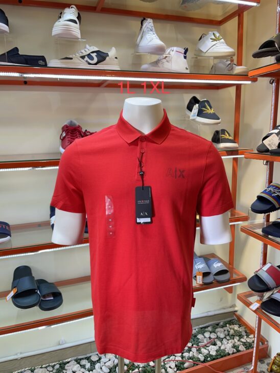 Áo polo A X mới đáp shop