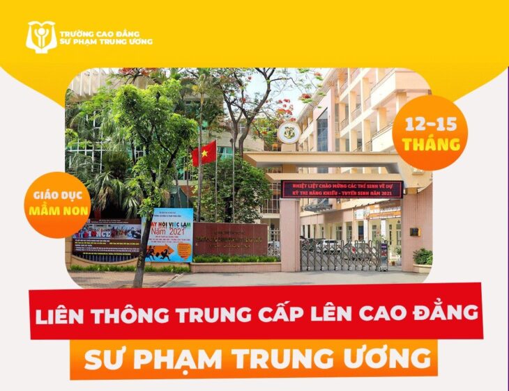 Thông tIn KHÓA học liên thông TRUNG Cấp mầm NON lên Cao đẳng SƯ PHẠM TRUnG ƯƠNG 2023