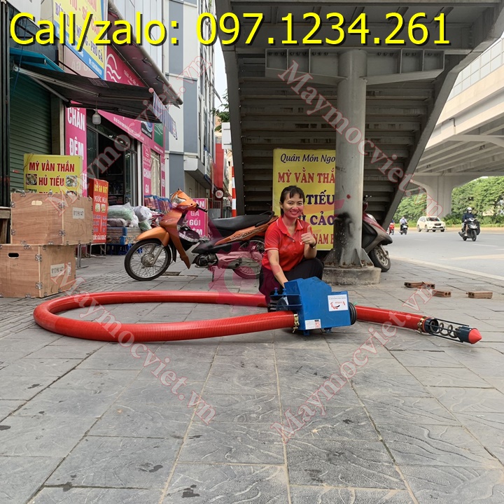 Máy hút hạt, nông sản cáp 6m Kawasaki VMH3000