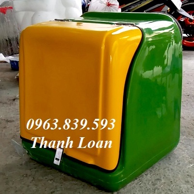 Thùng chở hàng sau xe máy, thùng giao hàng mỹ phẩm, đồ uống / 0963.839.593 Ms.Loan
