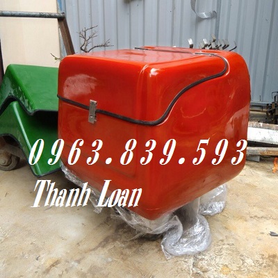 Thùng chở hàng sau xe máy, thùng giao hàng mỹ phẩm, đồ uống / 0963.839.593 Ms.Loan