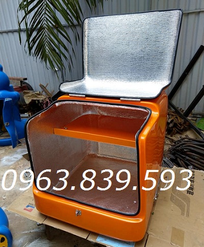Thùng chở hàng sau xe máy, thùng giao hàng mỹ phẩm, đồ uống / 0963.839.593 Ms.Loan