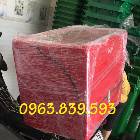 Thùng chở hàng sau xe máy, thùng giao hàng mỹ phẩm, đồ uống / 0963.839.593 Ms.Loan