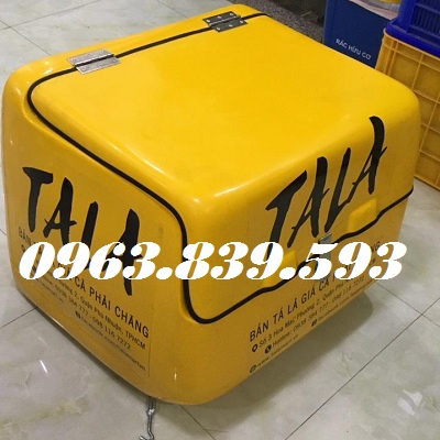 Thùng chở hàng sau xe máy, thùng giao hàng mỹ phẩm, đồ uống / 0963.839.593 Ms.Loan