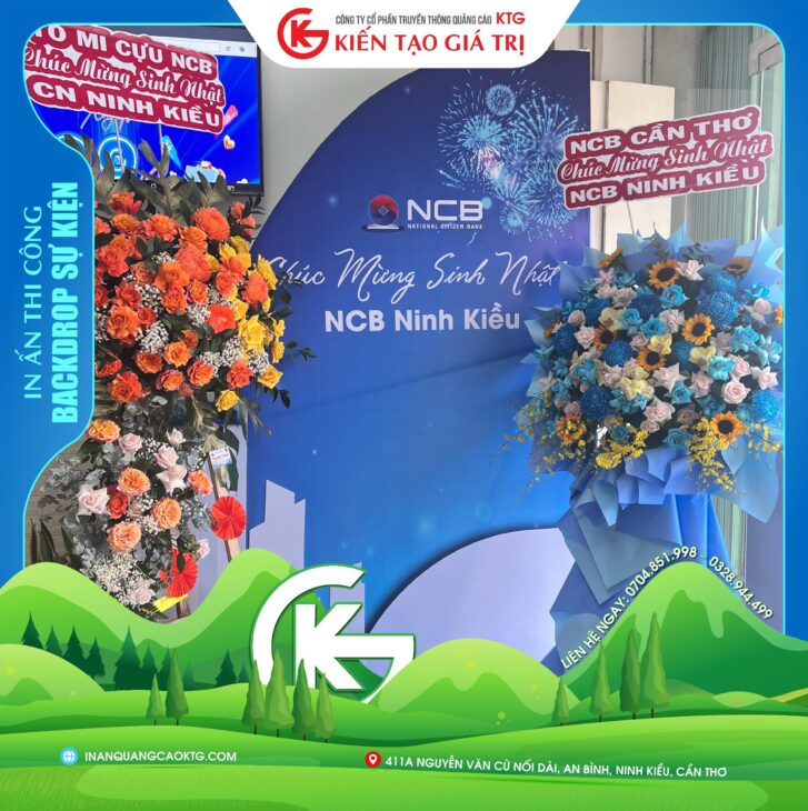thi công backdrop tại cần thơ chuyên nghiệp nhanh chóng