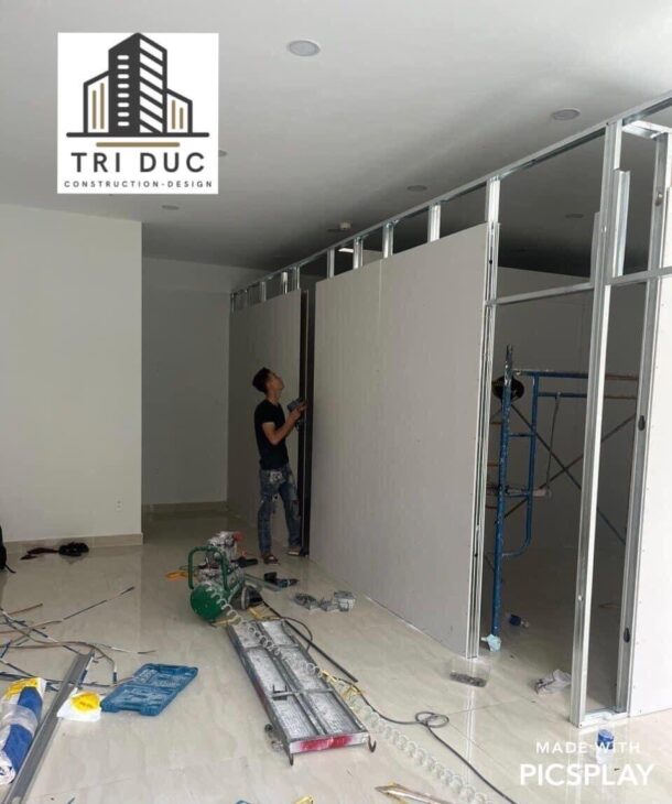 CHUYÊN THI CÔNG TRẦN VÁCH THẠCH CAO SƠN NƯỚC CẦN THƠ