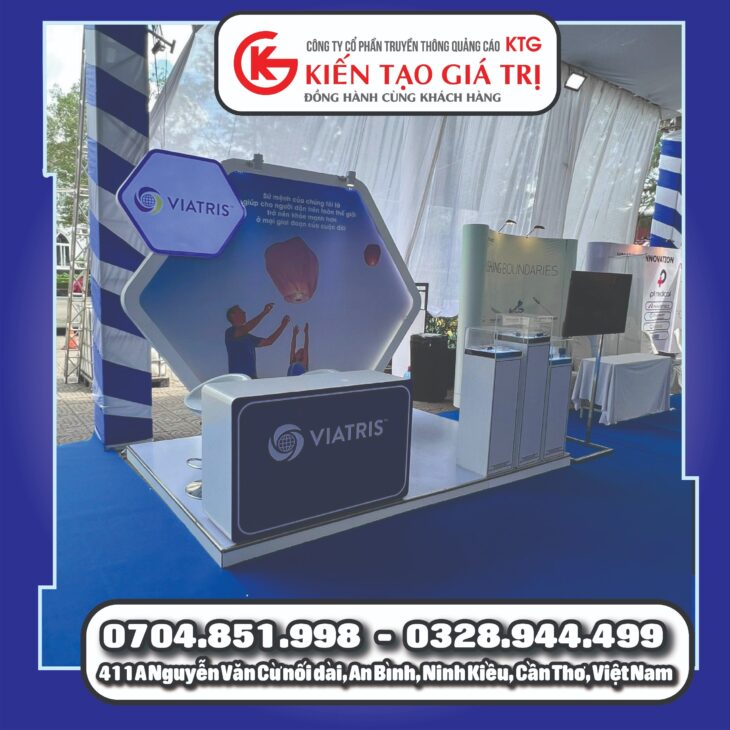 đơn vị thi công booth sự kiện tại cần thơ