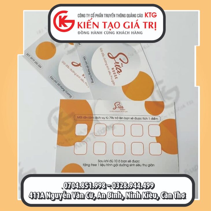 thiết kế in ấn danh thiếp tem nhãn tại Cần Thơ