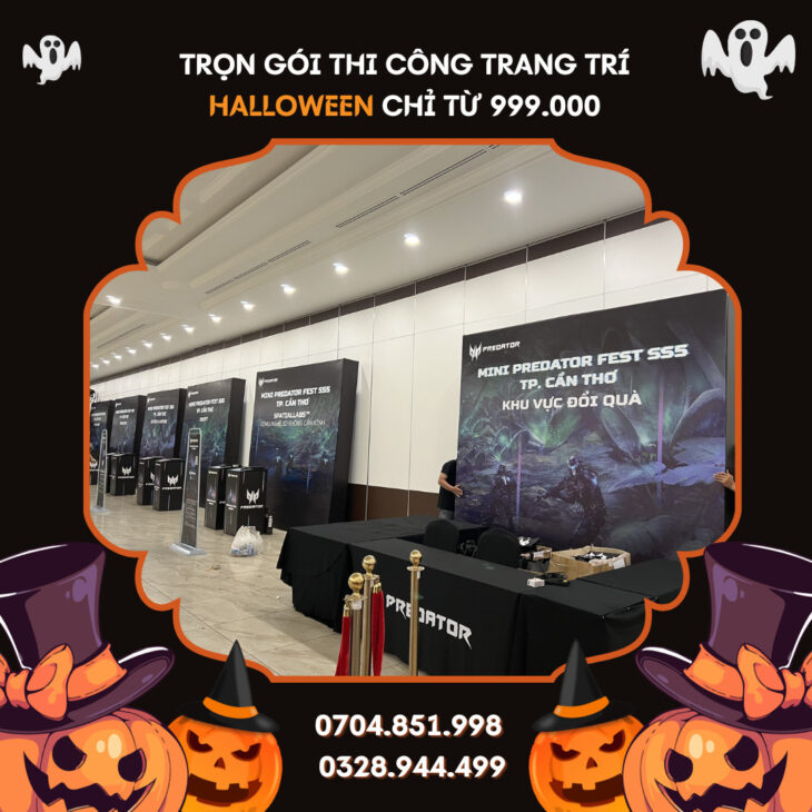 thi công backdrop tại cần thơ