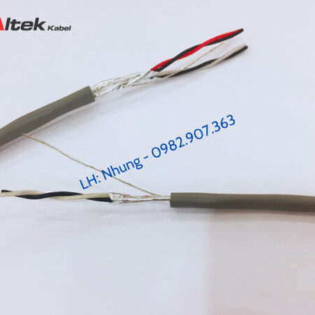 Cáp tín hiệu vặn xoắn chống nhiễu Altek Kabel 16AWG,18AWG,20AWG,22AWG