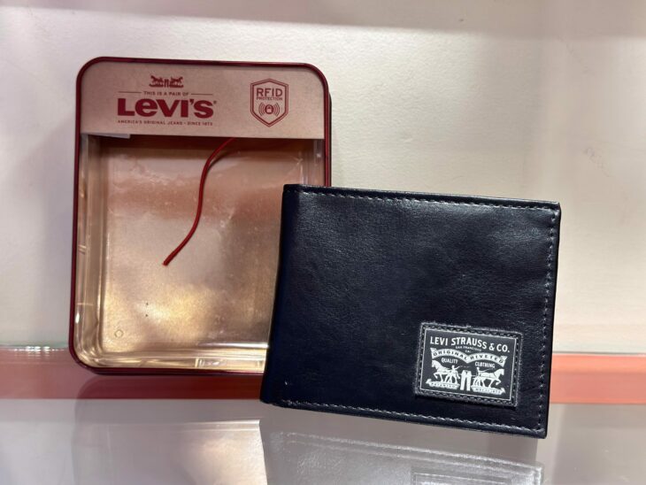 Ví Nam Đen Logo Con Ngựa Levis