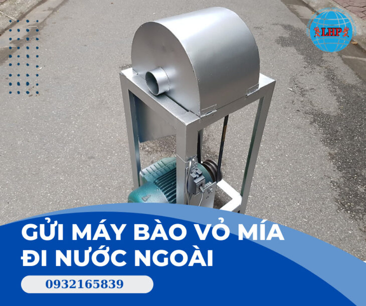 Gửi máy bào vỏ mía đi Mỹ giá rẻ