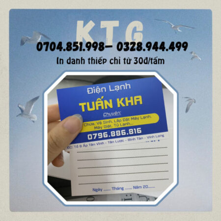 in danh thiếp tờ rơi tại Cần Thơ in danh thiếp tờ rơi tại Cần Thơ