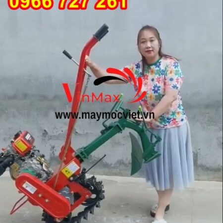 Máy cày bánh xích, máy đào rãnh chạy dầu Kama TK173