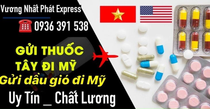 Dịch Vụ Gửi Thuốc Tây Đi Mỹ Uy Tín 0901418600