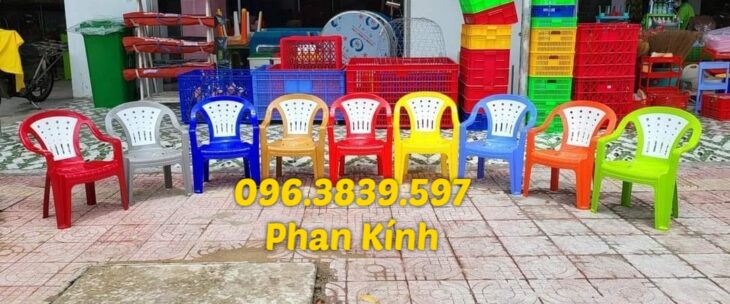 kho bán sỉ ghế nhựa bành, bàn ghế nhựa tựa lưng quán ăn