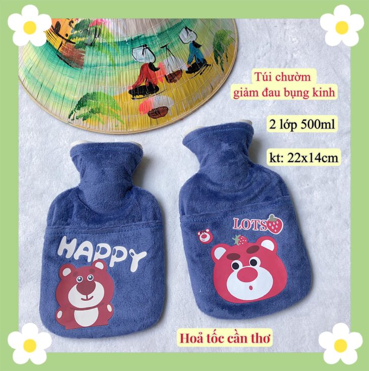 Túi chườm nóng/lạnh giảm đau bụng kinh, đa năng nam tặng nữ có sẵn cần thơ