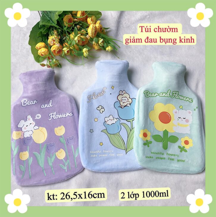 Túi chườm đánh bay cơn đau bụng kinh nam tặng nữ có sẵn cần thơ