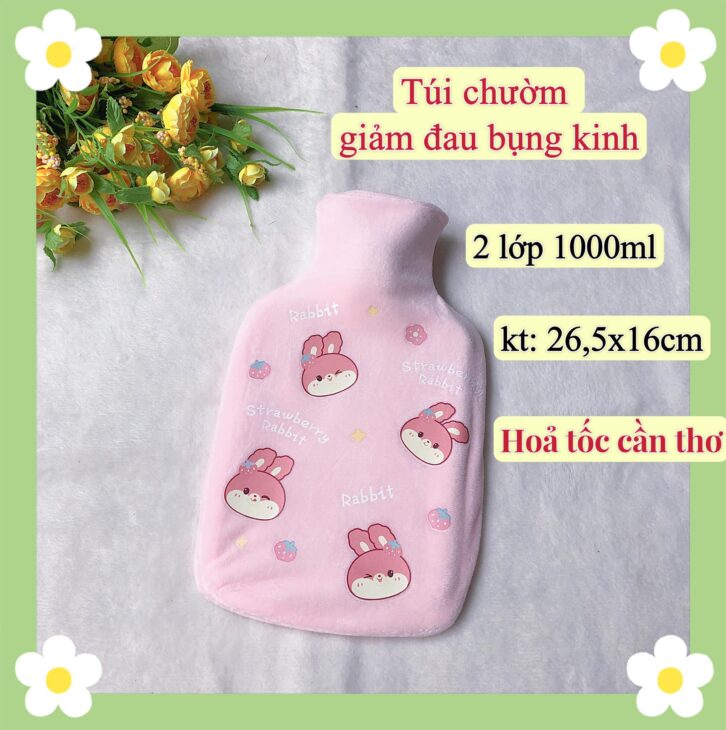 Túi chườm đánh bay cơn đau bụng kinh nam tặng nữ có sẵn cần thơ